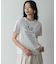 メッセージプリントクルーネックTシャツ