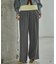 Comfy SET UP｜イージーサイドラインワイドパンツ【セットアップ対応／通勤／カセット服／接触冷感／UVカット】
