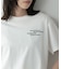 クルーネック刺繍Tシャツ