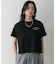 クルーネック刺繍Tシャツ