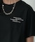 クルーネック刺繍Tシャツ