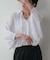 バルーンシアーブラウス