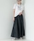 ギャザーポケットスカート