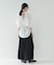 プリーツロングスカート