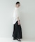 プリーツロングスカート
