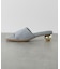 【LE VERNIS】Metal heel sandals