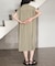 Comfy SET UP｜スキッパーワンピース【通勤／接触冷感／UVカット】