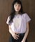 刺繍フレーズTシャツ