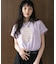 刺繍フレーズTシャツ