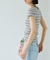 レトロボーダーTシャツ