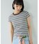 レトロボーダーTシャツ