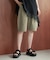 ハーフ丈バレルパンツ