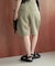 ハーフ丈バレルパンツ