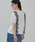 レースステッチドTシャツ