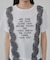 レースステッチドTシャツ