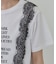 レースステッチドTシャツ