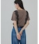レースステッチドTシャツ
