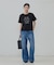 レースステッチドTシャツ
