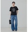 レースステッチドTシャツ