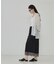 裾レース ストレートスカート