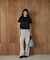 ツイストドッキングTシャツ