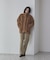 Comfy Set Up｜イージーストレートフレアパンツ【セットアップ対応／通勤／カセット服】