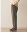 【手洗い可】ジャージピンタックテーパードパンツ