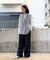 【マシンウォッシュ】ドレープワイドパンツ