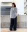 【マシンウォッシュ】ドレープワイドパンツ