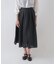 【手洗い可】タックフレアスカート