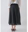 【手洗い可】タックフレアスカート