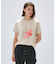 【手洗い可】ロゴプリントTシャツ