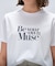 【手洗い可】ロゴプリントTシャツ