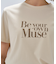 【手洗い可】ロゴプリントTシャツ
