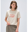 【手洗い可】ロゴプリントTシャツ