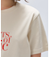 【手洗い可】ロゴプリントTシャツ
