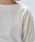 【マシンウォッシュ】レーススリーブTシャツ
