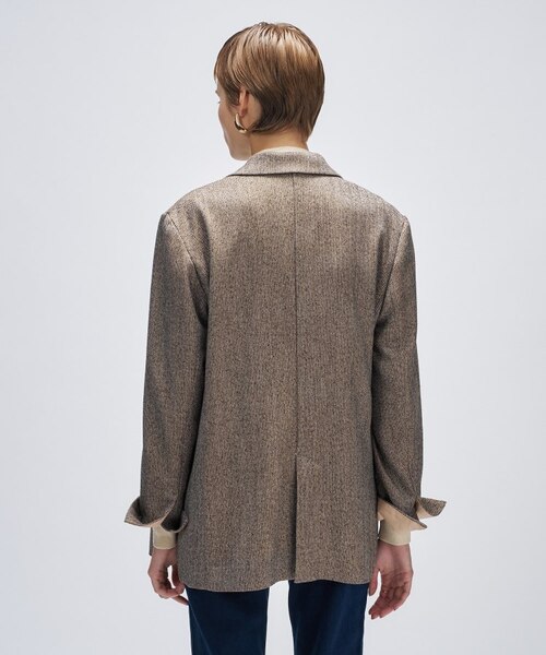 ヘリンボーンテーラードジャケット｜クロエンスの通販｜&mall（アンド