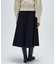 【手洗い可】メルトンジャージフレアスカート