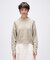 【手洗い可】ラメフェザークルーネックニット