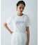 【マシンウォッシュ】ロゴプリントTシャツ