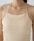 【カップ付き／マシンウォッシュ】デザインキャミソール