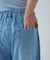 【手洗い可】ドロストイージーワイドデニムパンツ