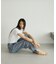 【8サイズ展開／トールサイズ】DeniMoove ライトデニム イージーパンツ　360°ストレッチ