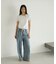 【8サイズ展開／トールサイズ】DeniMoove ライトデニム イージーパンツ　360°ストレッチ