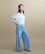 【8サイズ展開／トールサイズ】DeniMoove ライトデニム イージーパンツ　360°ストレッチ