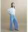 【8サイズ展開／トールサイズ】DeniMoove ライトデニム イージーパンツ　360°ストレッチ