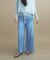 【8サイズ展開／トールサイズ】DeniMoove ライトデニム イージーパンツ　360°ストレッチ
