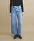 【8サイズ展開／トールサイズ】DeniMoove ライトデニム イージーパンツ　360°ストレッチ
