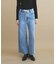 【8サイズ展開／トールサイズ】DeniMoove ライトデニム イージーパンツ　360°ストレッチ